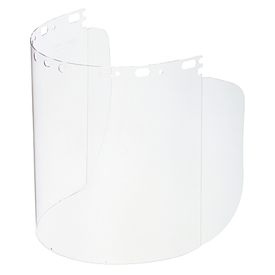 M86CLU 8-1/2X15X.060 PROT-SHELD VISOR CL